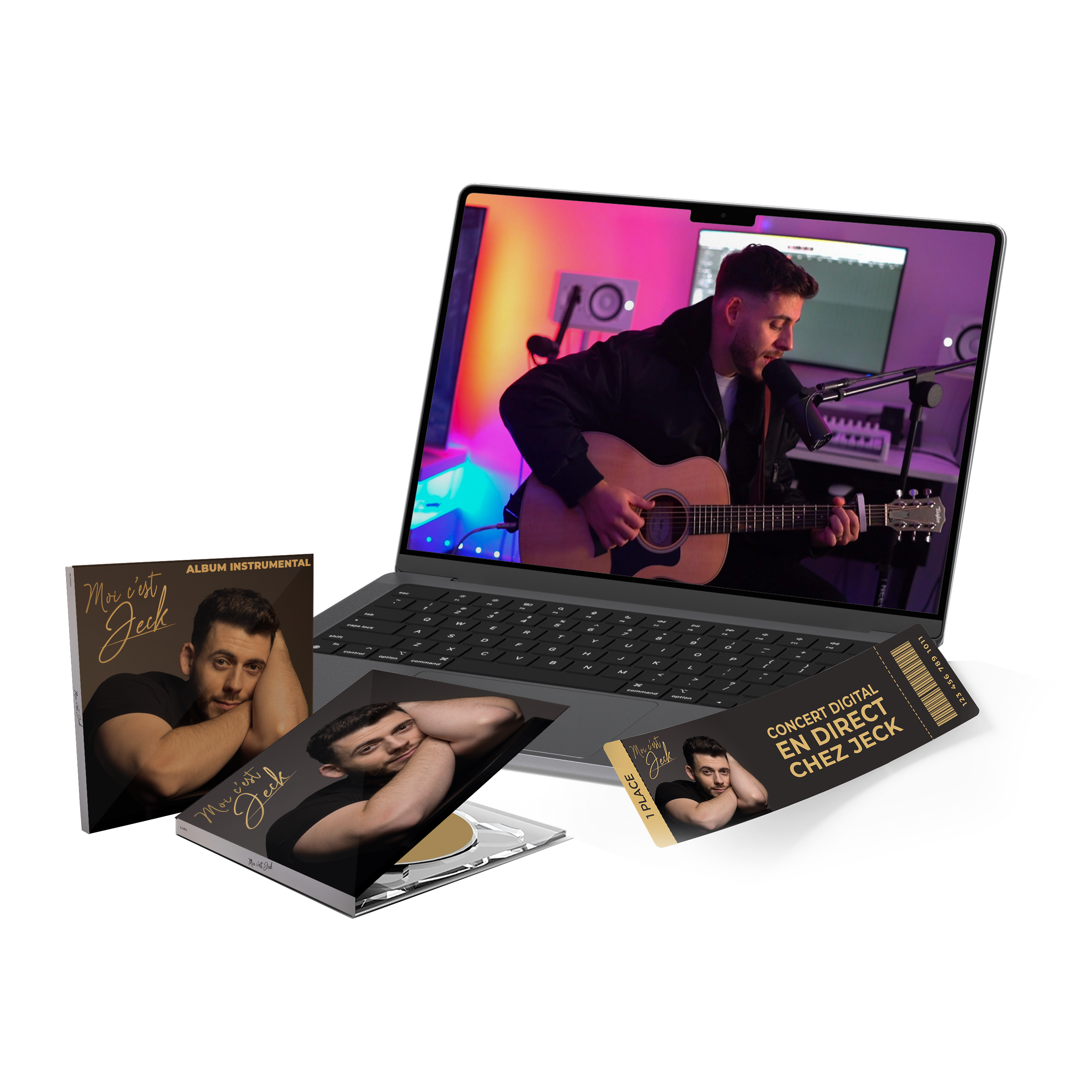 PACK DELUXE (CD + VERSION INSTRUMENTAL + LIVE SESSION AU STUDIO)